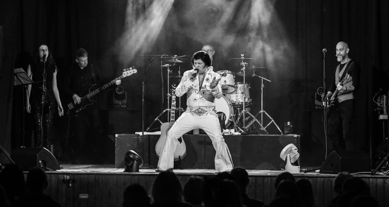 Full Band at a gig with Andy H and The Memphis band